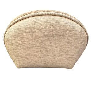 Furla Blush Pink Zippered Pouch